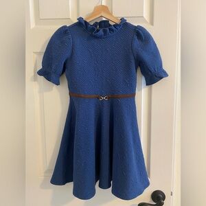 Janie & Jack Elegant Blue Kids Dress
